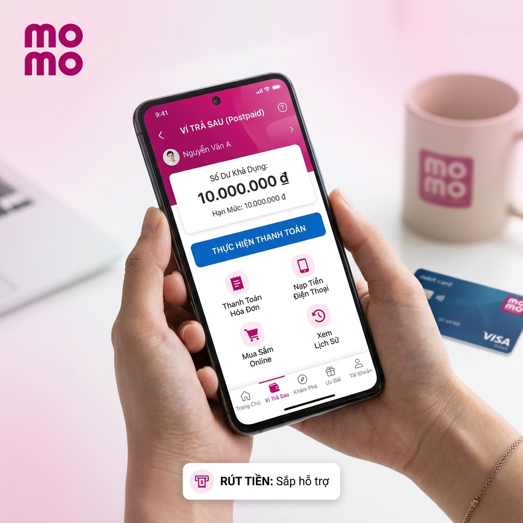 MoMo Ví Trả Sau - Hỗ Trợ Tốt